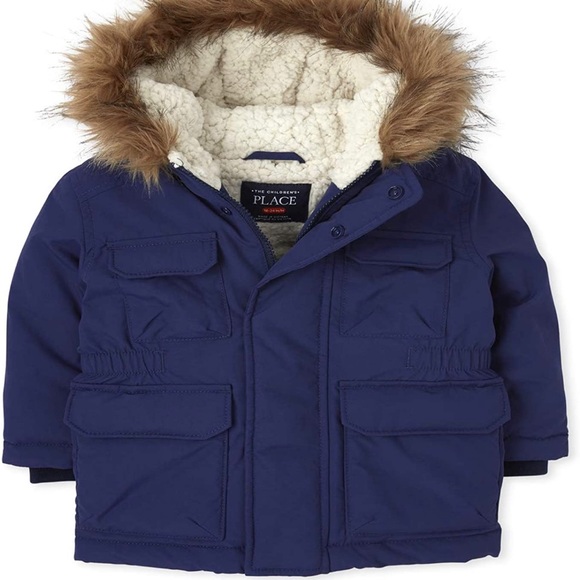 The Children's Place Boys' Toddler size 4T Parka Jacket - Picture 1 of 6